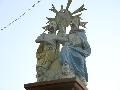 A Szenthromsg-szobor / Das Dreifaltigkeitsdenkmal